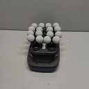 HIADGUNNR 16 Head Massage Gun Set, Deep Tissue Massage Gun Portable with 3 Modes & 30 Intensities, Red Light Therapy, Quiet Percussion Massager for Legs, Waist, Buttocks Muscles Pain Relief