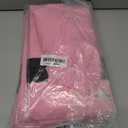 Exquisite 66% Thicker Premium Plastic Table Cloth Rectangle Table Cover 0.5 Mil 12 Pack Pink Table Cloth 54 Inch x 108 Inch Disposable Tablecloth Won't Tear Easily Like Cheap Thin Brands