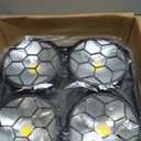 4 x 100W COB LED Stage Lights, 2 in 1 Warm/Cool White Par Can Retro Pixel Control Light, DMX/Master-Slave/Sound Activated Spotlights for Church Events Party Wedding Club Studio 1Pack