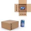 CRUGLA 40 Packs 8x8x4 Shipping Boxes Corrugated Cardboard Boxes Mailers Shipping Box for Packaging Small Business