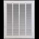 HVAC Premium 22 x 32 Duct Opening Steel Return Air Filter Grille, for 1-inch Filter, Removable Door, Flat Stamped HVAC Vent Cover Grille, Outer Dimensions 24.5 x 34.5