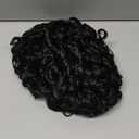 PEACOCO Curly Ponytail Extension Drawstring Ponytails for Black Women - 10 Inch Pony Tail Clip on Ponytail Synthetic Short Afro Hairpiece for Daily Use1B