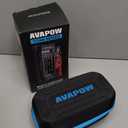 AVAPOW 8000A Battery Jumper Starter Portable with 4 HD Display PD 30W Dual-Way Fast Charging, 12V Car Starter Jump Box & Battery Booster for All Gas & Up to All Diesel Engines
