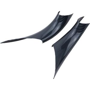 Left & Right Interior Door Pull Handle Covers Repalcement for 2012-2018 BMW 320, 328, 330, 335, M3, 2014-2017 BMW 428, 435, M4 (Carbon Fiber)