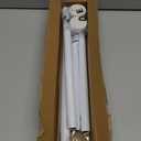 Tension Curtain Rod 30 To 63 Inch White Tension Rods Adjustable Spring Loaded Curtain Rods 7/8" Curtains Rods No Drilling Tension Rods For Windows Bedroom Closet Doorway Door