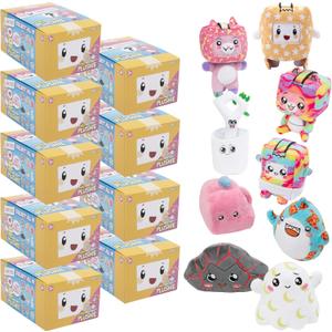 LankyBox Mini Mystery Plush, 9 Pack Bundle, Series 2, Collectible Blind Box Mini Plush, Officially Licensed Merch