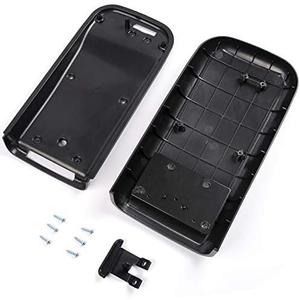 Center Console Lid Kit Compatible with Chevy Trailblazer GMC Envoy 2002-2009 /Fits Oldsmobile Bravada 2002-2004 /Fits Buick Rainer 2004-2007 Armrest Lid Cover with Latch & Screws