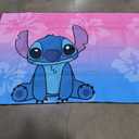 Cartoon Animated Rug Cartoon Animated Character Area Rug Cute Blue Animals Carpet Gift for Animation Lovers for Bedroom Livingroom Children Room Home Decor Floor Mat  6" x 9"