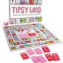 TIPSYLAND Original Edition | Official Product | Hilarious Adult Board Game | Group Game for Game Nights, Parties and More | Fun Challenges, Dares & Mini-Competitions | 3-8 Players
