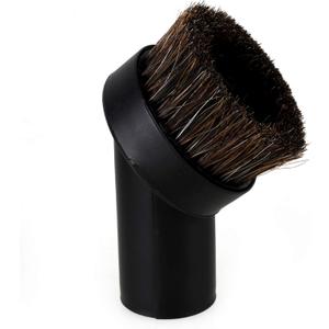 RDEXP Round Dust Brush 25mm Horse Hair 1.25" Vacuum Attachment Replacement,Perfect for Vacuuming Sofas and Baseboards,Use a Rubber Will Help It Fit Better