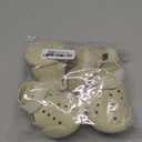 Dog Shoes, Dog Sandals for Hot Pavement, Non-Slip Waterproof Dog Booties for Winter Snowy Day and Summer, Adjustable Straps Easy-Clean Beach Outdoor Pet Boots Rugged Sole-4Pcs Beige (Size 1: (1.61''x1.18'')(L*W))