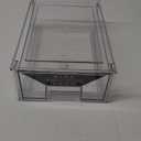 BINO | Stackable Storage Drawers, Small - Clear | THE CRATE COLLECTION | Storage Bins With Drawers | Bathroom Organizers | Under Sink Organizer | Vanity Cabinet Home Organization