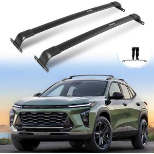 Enhanced 220LBS Roof Racks Fit for 2024 2025 Chevy Trax 2RS ACTIV LT - Easy Installation Cross Bars for Kayak Snowboard Surfboard Bike Canoe Ski Cargo Rooftop Accessories