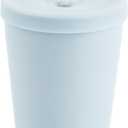 Manna Ranger Double-wall Insulated Stainless Steel Tumbler with Leak-proof Smart Seal Lid and Reusable Tritan Straw - 12 Oz - Periwinkle