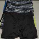 Hanes boys Performance Tween Boxer Briefs Underwear, Assorted Prints & Solids, 6-pack (Large, Black/Blue/Green/Grey - 6 Pack)