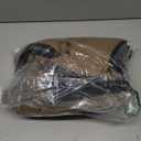 AOFITEE Dog Coat, Waterproof Dog Jacket, Dog Winter Coat with Harness Hole & High Collar, Warm Fleece Dog Snow Jacket for Cold Weather, Reflective Dog Snowsuit for Large Dogs, Great Dane, XXXL (Brown)