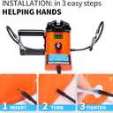 YIHUA 926 III 60W LED Display Soldering Iron Station Kit w 2 Helping Hands, 6 Extra Iron Tips, Roll of Lead-Free Solder, Solder Sucker, S/S Tweezers, C/F Conversion, Auto Sleep & Calibration Support
