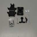 ZIDIYORUO Motorcycle Phone Mount with Vibration Dampener, One-Hand Operation Bike Phone Holder Holds 4.7"-7.1" Cell Phones on Handlebar, ATV Cell Phone Holder for Bike Motorcycle Scooter ATV