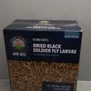 Worm Nerd WN64 11LB Dried Black Soldier Fly Larvae Non-GMO High Protein and Calcium Treat for Chickens, Birds, Reptiles, Amphibians, Fish