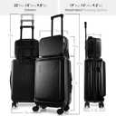 TRAVELARIM 20 Inch Carry On Luggage 22x14x9 Airline Approved Suitcase