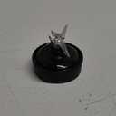 Blender Blade Fit for Ninja, Replacement Parts 6 Fin Male Blade with Rubber Gasket, Blender Accessories Compatible with Nutri Ninja Auto IQ BL620C BL660 BL740 BL780 QB3000, Only Fit 16oz Cups