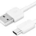 Samsung USB-C Cable (USB-C to USB-A)- White, Laptop
