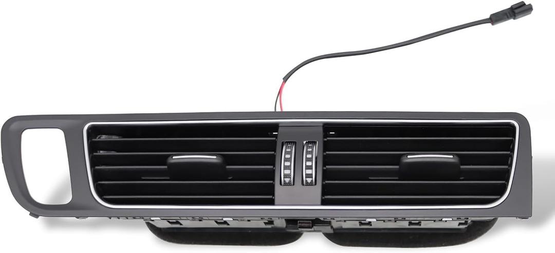 Car Center Console Dashboard Louver Conditioning Vent Assembly Compatible with Q5 2010-2017 Replace 8R1820951GWVF 8R1820951L