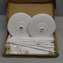 Balloon Sticks Stands With Cups - 6 Sets 28" Tall Balloon Column Stands Kits with Base for Table Top / Floor Centerpiece Holder Sticks for Parties Decoration