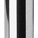 Flanged Sink Tailpiece 1-1/4" OD x 12", Brass Extension Tube for Trap, Inlet Waste Pipe Tubular Drain Connections, Chrome