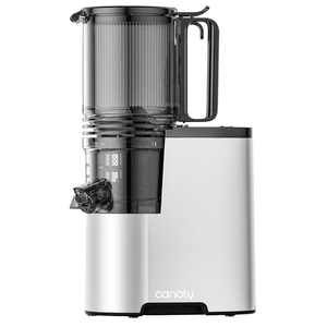 Cold Press Juicer, 5.8" Wide Feed Chute Juice Extractor Machine with 400W, High Juice Yield, Slow Masticating Juicer for Whole Vegetables & Fruits, Metallic Silver Cold Press Juicer, 5.8" Wide Feed Chute Juice Extractor Machine with 400W, High Juice Yield, Slow Masticating Juicer for Whole Vegetables & Fruits, Metallic Silver