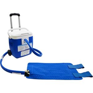 Polar Products Active Ice® 3.0 Large Universal Rectangular Pad Cold Therapy System with Programmable Digital Timer,16 Quart Cooler, Quiet Pump, Strong Cryotherapy Pain Relief Treatment