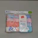 Hanes Ultimate Girls' Underwear, Pure Comfort Organic 100% Cotton Panties, Briefs & Hipsters, 8-Pack (6, Hipster - Pink Blue Solids & Patterns)