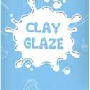 100ml Air Dry Clay Glaze, Air Dry Clay Varnish Can Not Only Used to Prevent Clay Cracking, Scratches, and Wear, It Can Also Having a Gloss Glaze Effect (Gloss)
