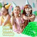 Shappy 100 Pcs Mini Bubble Wands Bulk for Kids Party Favors Small Bubble for Birthday Gifts Goodie Bag Stuffers Wedding Outdoor Summer Toys Toddlers Boys Girls (Green)