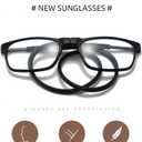 Magnetic Blue Light Blocking Reading Glasses for Men&Women, Bridge Front Connect Reading Glasses, Reading Adjustable