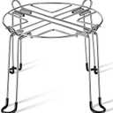 Dreyoo 10" Diameter by 8" Tall Gravity Fed Water Filter System Stand, Detachable Stainless Steel Under Sink & Countertop Filtration Stand Compatible with Berkey Water Filter,Royal,Travel System