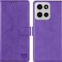 ZZXX for Motorola Moto G 2026 Wallet Case with [RFID Blocking] Card Slot Kickstand Magnetic Closure PU Leather Flip Fold Protective Phone Case for Moto G 2026 Case Wallet(Purple-6.7 inch)