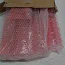 120 Packs Pink Dessert Cup with Spoons 5 Oz Mini Clear Parfait Cups, Square Dessert Shot Glasse, Round Yogurt Cups, Shooters Cups for Party, Reusable Fruit Ice Cream Cake Pudding Cups