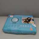 30X 10X Large Floor Magnifying Glass with Light and Stand,72 LED Adjustable Height Floor Magnifying Lamp,2 in 1 Lighted Magnifiers for Close Work, Sewing,Crafts,Hobbies,Reading (Black)