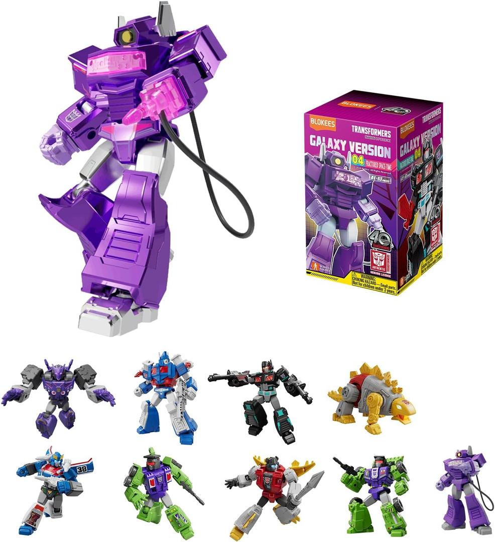 BLOKEES Transformers Galaxy Version 04 Fractured Space-Time, Small