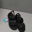 ZeroXposur, Black, Julianna Sandal, Size 8