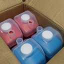 Darice Bubble Solution 4 Pack (256oz) Refill for Bubble Machines & Blowers - Easter, Weddings, Birthdays, Outdoor - 8 Big Bubble Wands Included - Non-Toxic Safe for Toddlers & Kids