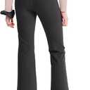 PATPAT Girls Athletic Leggings with Pocket, Buttery-Soft & Ultra-Stretchy Yoga Pants for Running Dance Workout Casual, L