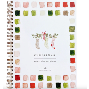 Christmas Watercolor Workbook