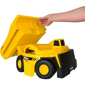 Tonka Dump Truck Potty Trainer  Potty Chair with Lid and Splash Guard, Removable Potty Ring with Handles