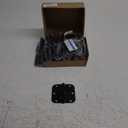 30 Pack Rounded Matte Black Door Hinges 3.5 Inch 5/8" Radius Interior 3 1/2" Flat Iron Bifold Residential Standard Bedroom Indoor for Doors 3 "Hardware Control House Home Decor Essentials Accessories