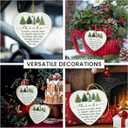 3 x Thank You Ornament 2025  Appreciation Gift for Coworkers, Boss, Teachers, Nurses, Moms, Thank You Friends Gifts, Cute Friendship Ornaments, Retirement Gift for Men Women