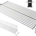 67027 Top Grill Warming Rack for Weber GS4 Spirit I & II 300 Series E310, E320, E330, EP310, S310, S320, S330 Grills (2013-2017), Raised Hanging Rack for Webber Spirit II GS4 Part, Stainless Steel (21.6L X 9.5W)