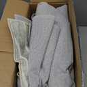 LIVEBOX Machine Washable Modern Abstract 6x9 Area Rug, Non Slip Large Bedroom Living Room Nursery Girl Rug Minimalist Wave Striped Neutral Boys Rug, Carpet for Dining Room Playroom(Sage Green,6'x9')