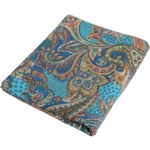 Flat Sheets Only Queen Size 100 Percent Cotton Paisley Printed Top Sheets Easy Care Bed Sheet